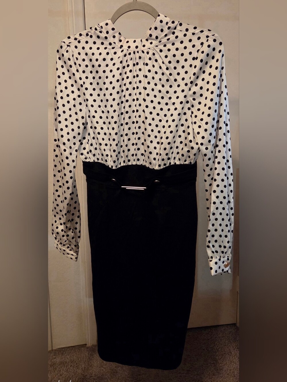 NWOT Venus Polka Dot Sheath Dress